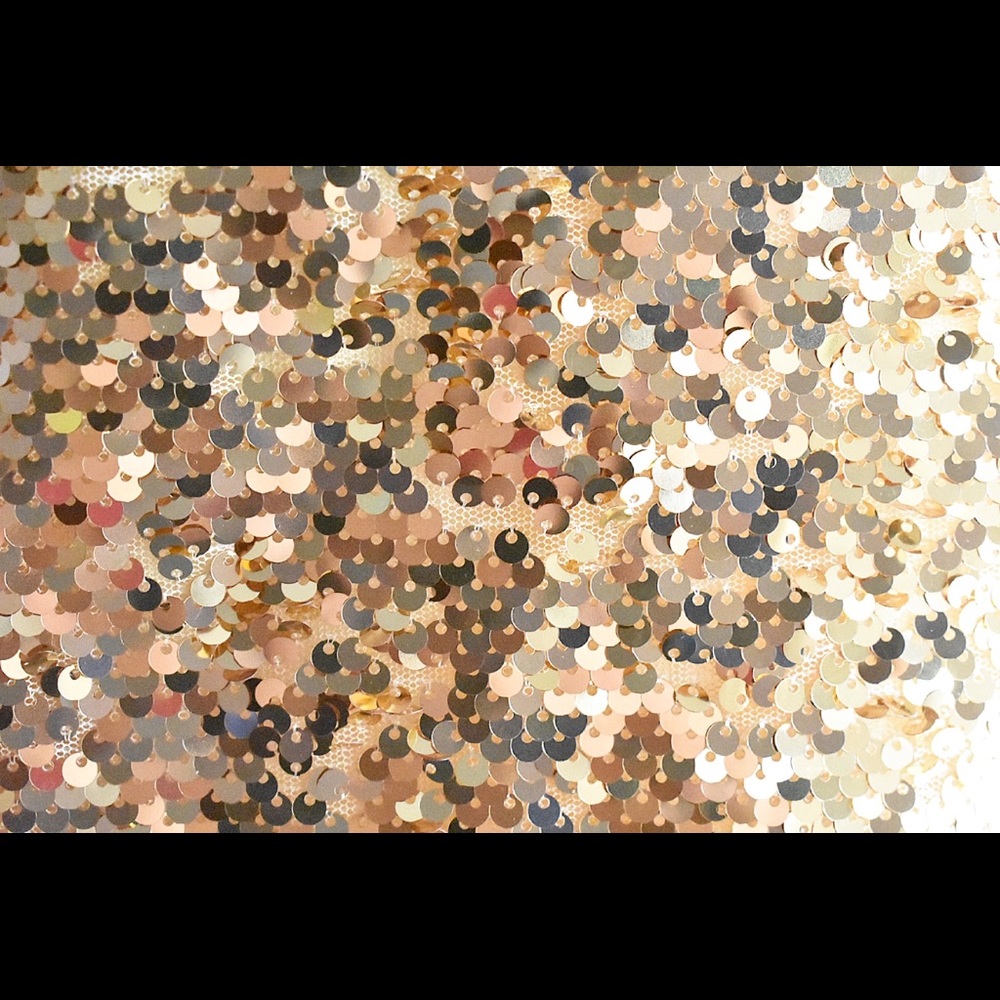 Marc New York Gold Sequin Top - Picture 9 of 11